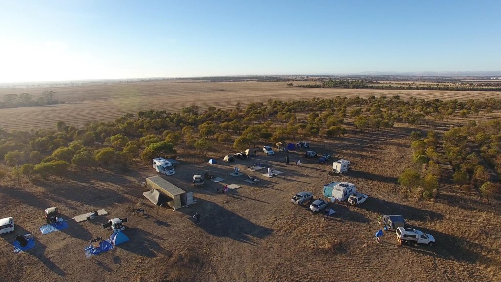 Aerial image of Tammin site